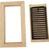 Hardwood floor vent with damper - 2x12  inch - Image 5