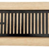 Hardwood floor vent with damper - 2x12  inch - Image 3