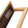 Hardwood floor vent with damper - 2x12  inch - Image 2
