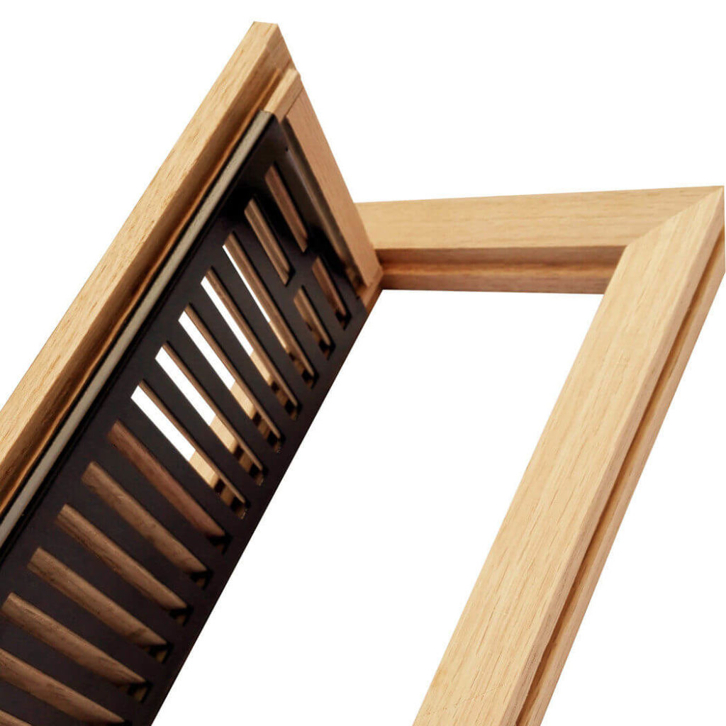 Hardwood floor vent with damper 2x10 inch Hardwood Flooring Chicago